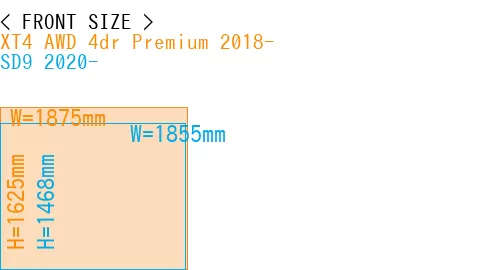 #XT4 AWD 4dr Premium 2018- + SD9 2020-